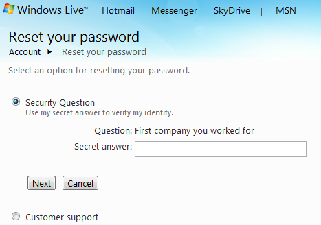 Hacking Into A Hotmail Account